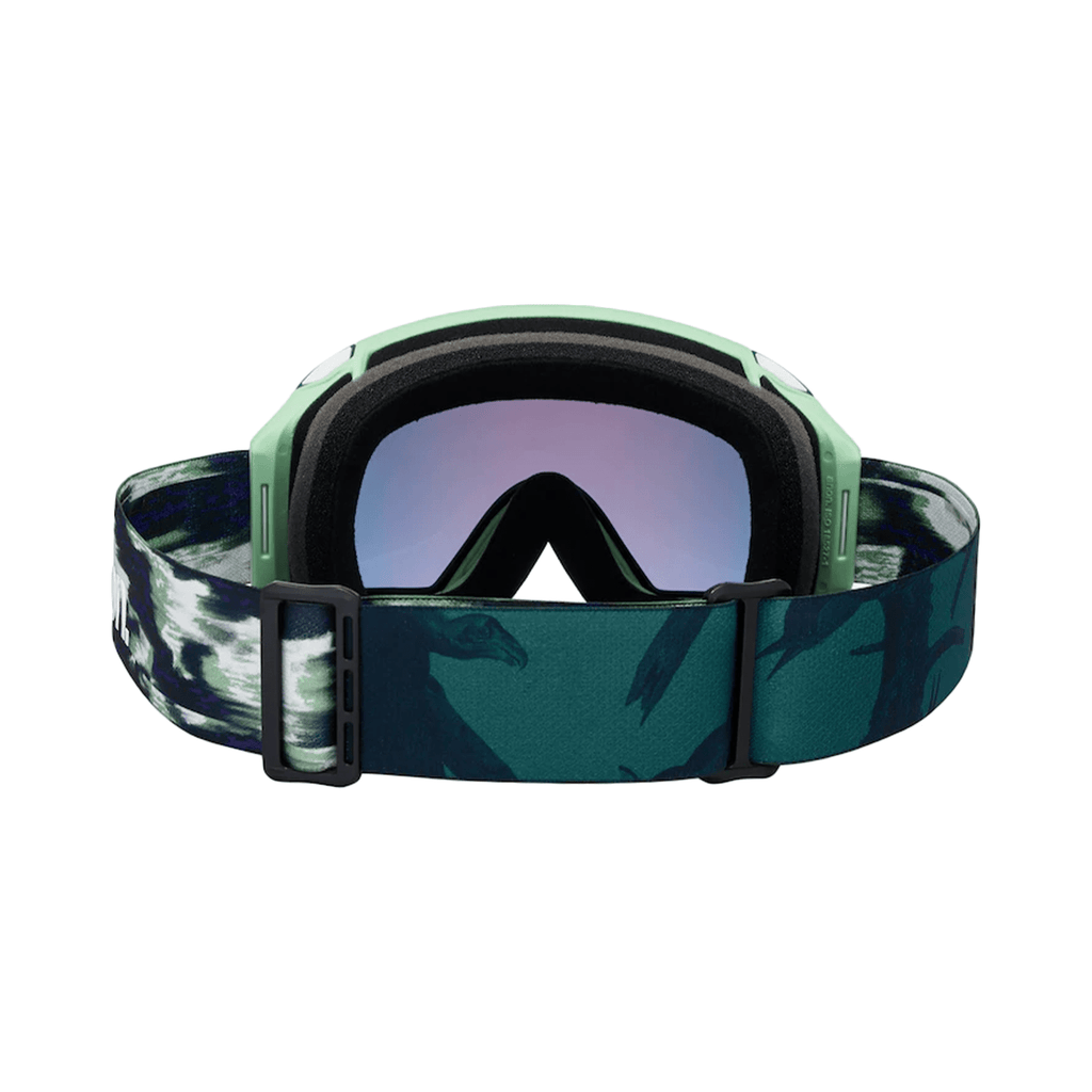 Anon M4 Cylindrical Low Bridge Fit Goggles Family Tree/Perceive Sunny Red + Perceive Cloudy Burst - Comor - Go Play Outside