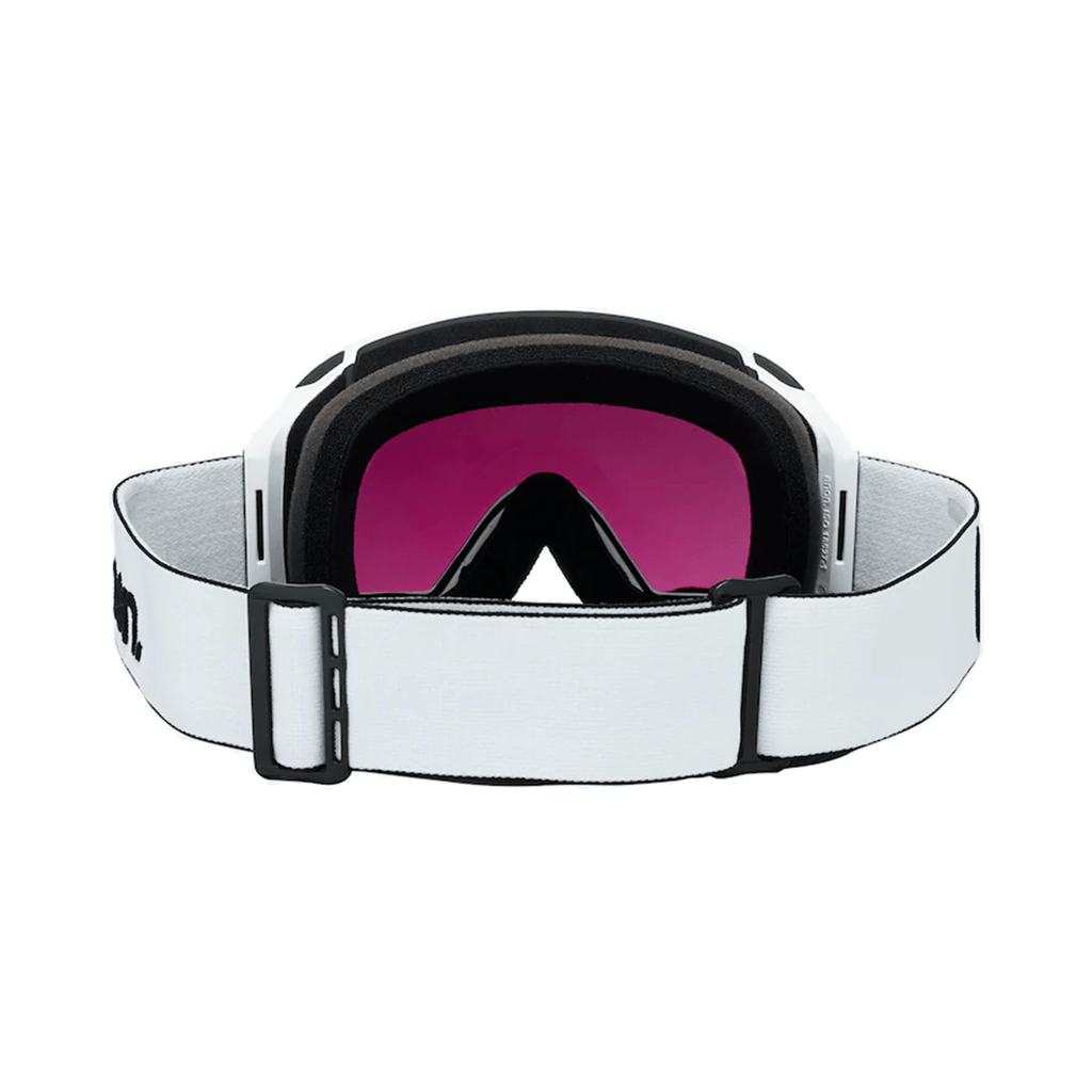 Anon M4 Cylindrical Low Bridge Fit Goggles White/Perceive Sunny Onyx + Perceive Variable Violet - Comor - Go Play Outside