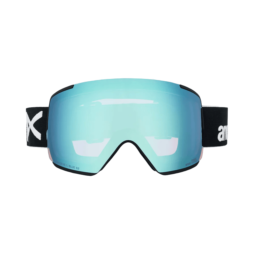Anon M5 Low Bridge Fit Goggles Black/Perceive Variable Blue + Perceive Cloudy Pink - Comor - Go Play Outside