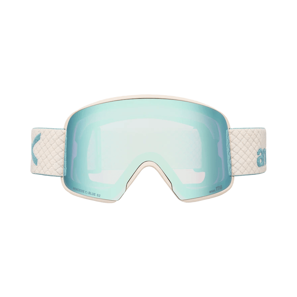 Anon M6 Low Bridge Fit Goggles Oat/Perceive Variable Blue + Perceive Cloudy Pink - Comor - Go Play Outside