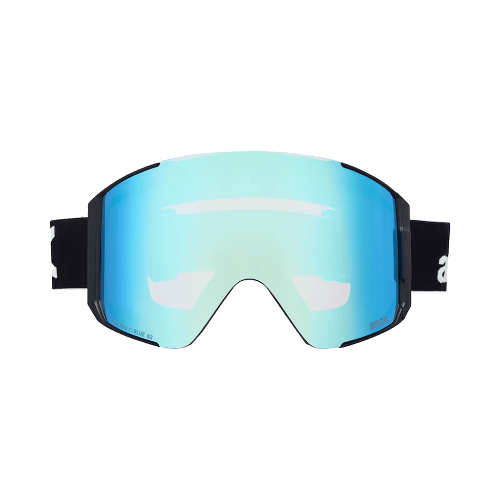 Anon Sync Low Bridge Fit Goggles Black/Perceive Sunny Red + Perceive Cloudy Burst - Comor - Go Play Outside