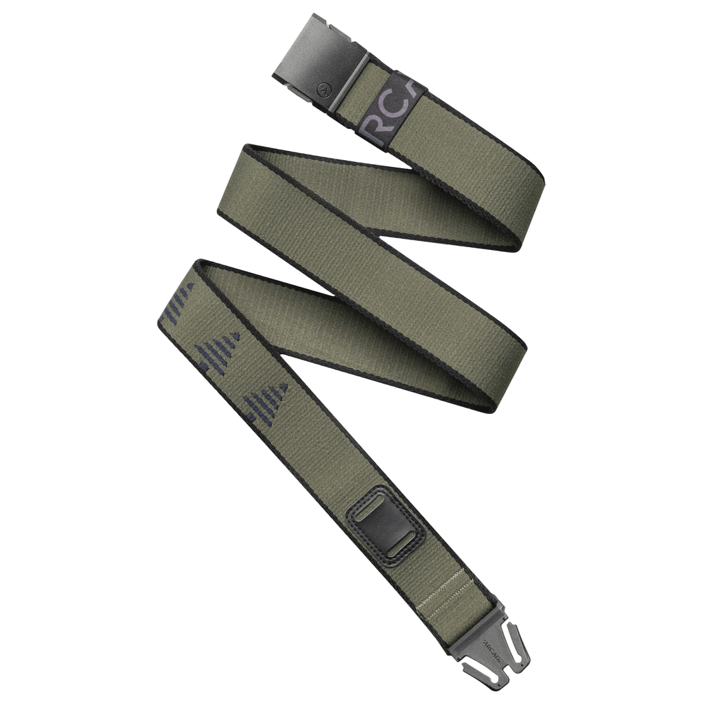 Arcade Blackwood Belt - Past Season Ivy Green/ Black - Comor - Go Play Outside