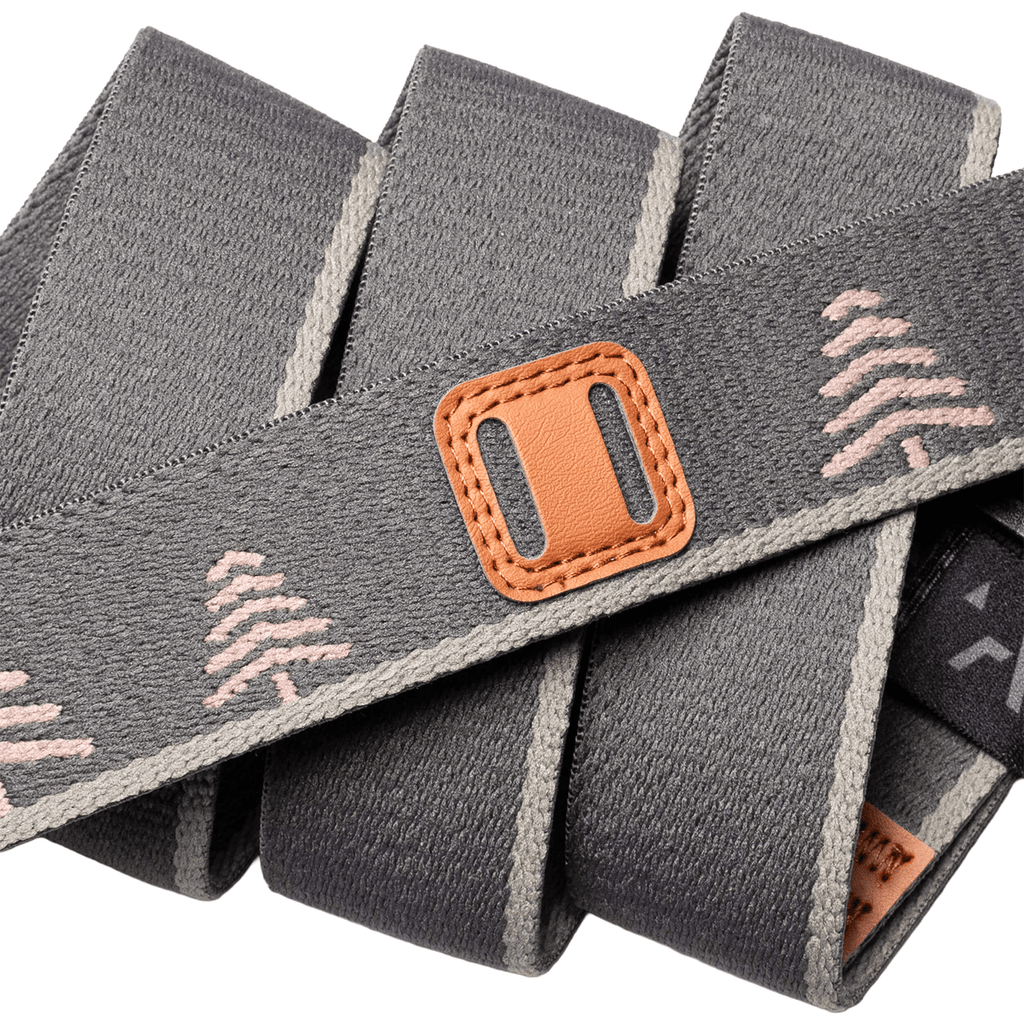 Arcade Blackwood Slim Belt Charcoal/Blush - Comor - Go Play Outside
