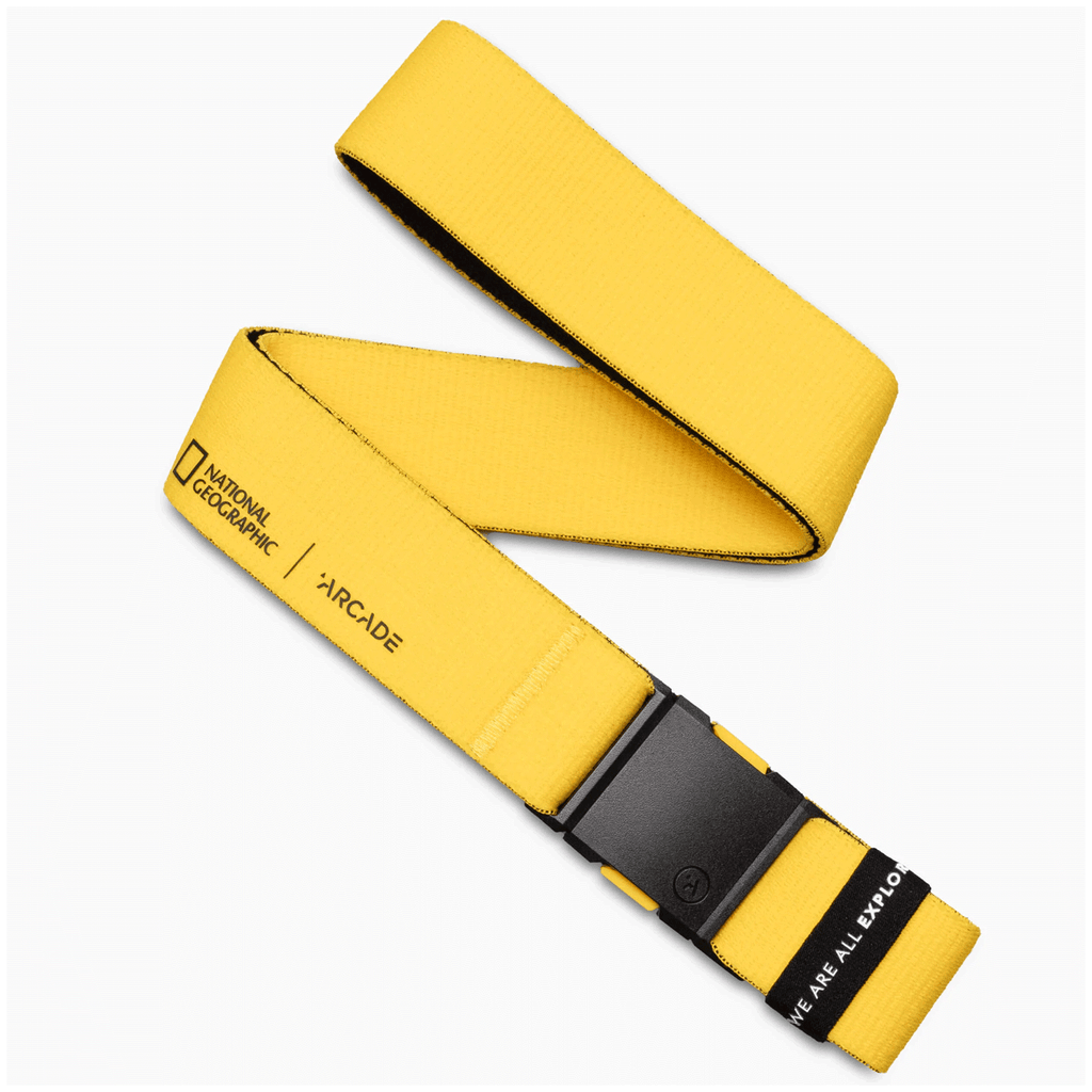Arcade National Geographic Collective Belt Yellow - Comor - Go Play Outside