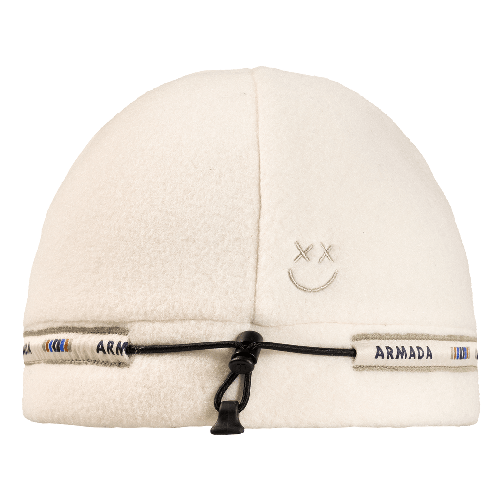 Armada Cord Lock Fleece Beanie Cream - Comor - Go Play Outside