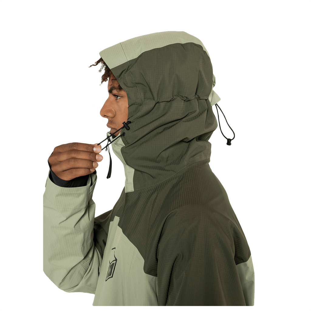 Armada Men's Ansel 2L Shell Jacket 2025 Macha/Olive/Black - Comor - Go Play Outside