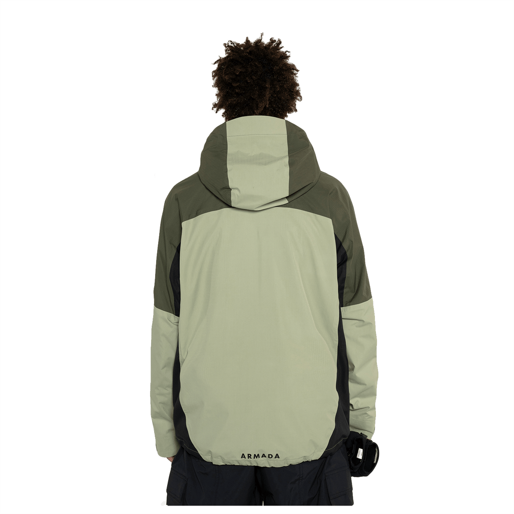Armada Men's Ansel 2L Shell Jacket 2025 Macha/Olive/Black - Comor - Go Play Outside
