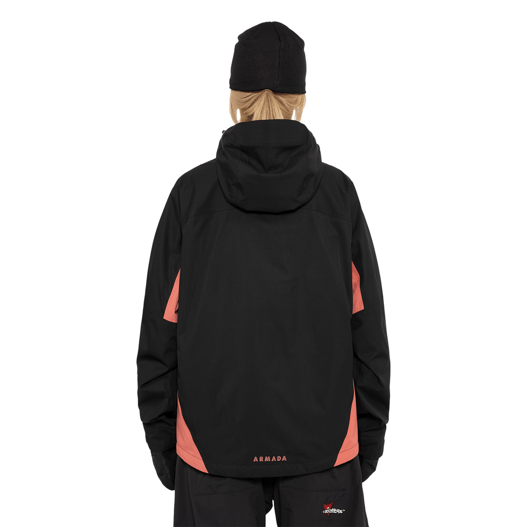 Armada Men's Ansel 2L Shell Jacket 2026 Black Faded Rose - Comor - Go Play Outside