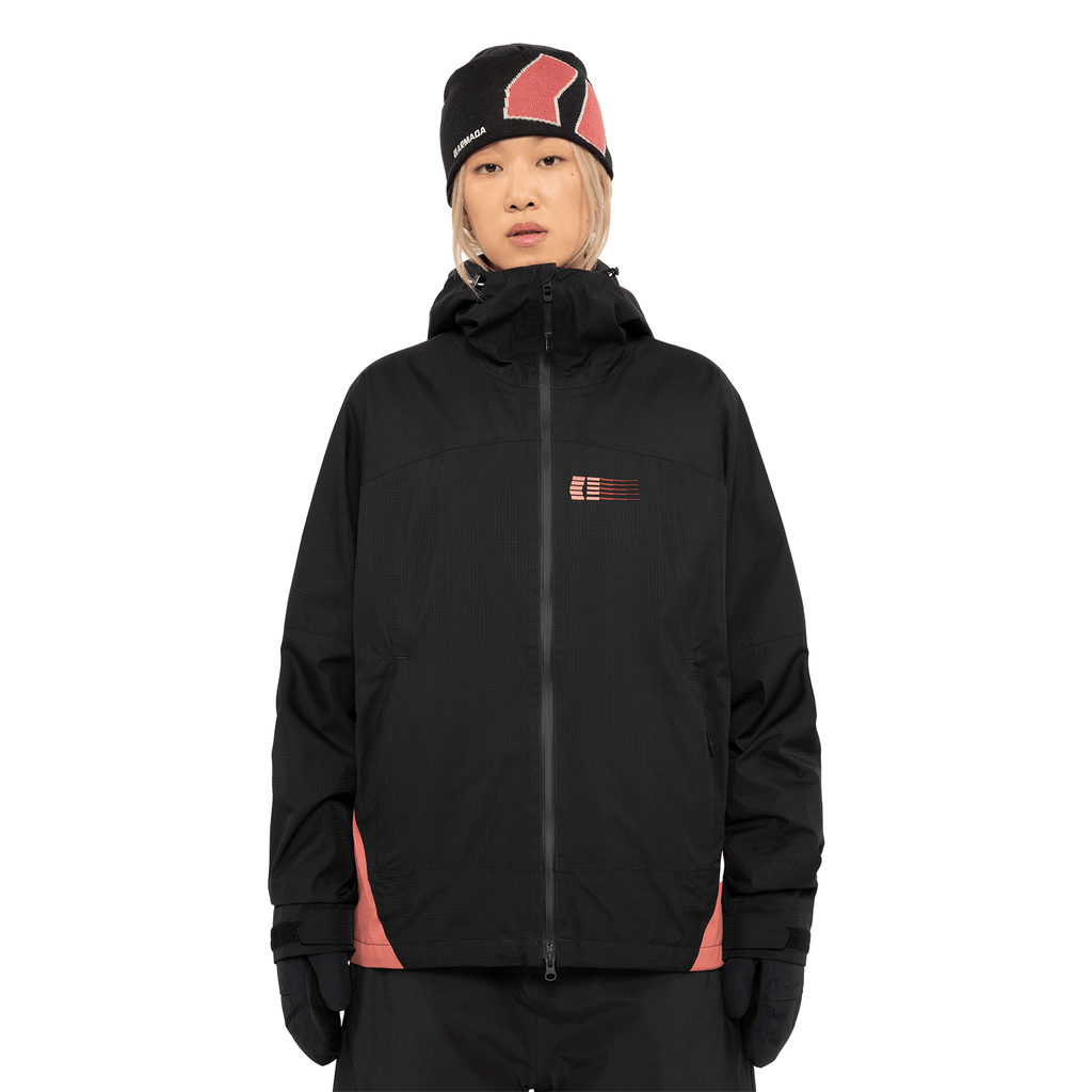 Armada Men's Ansel 2L Shell Jacket 2026 Black Faded Rose - Comor - Go Play Outside