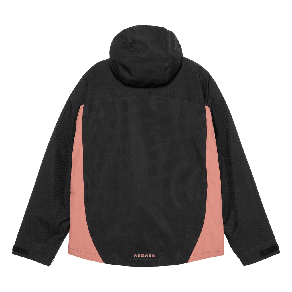 Armada Men's Ansel 2L Shell Jacket 2026 Black Faded Rose - Comor - Go Play Outside