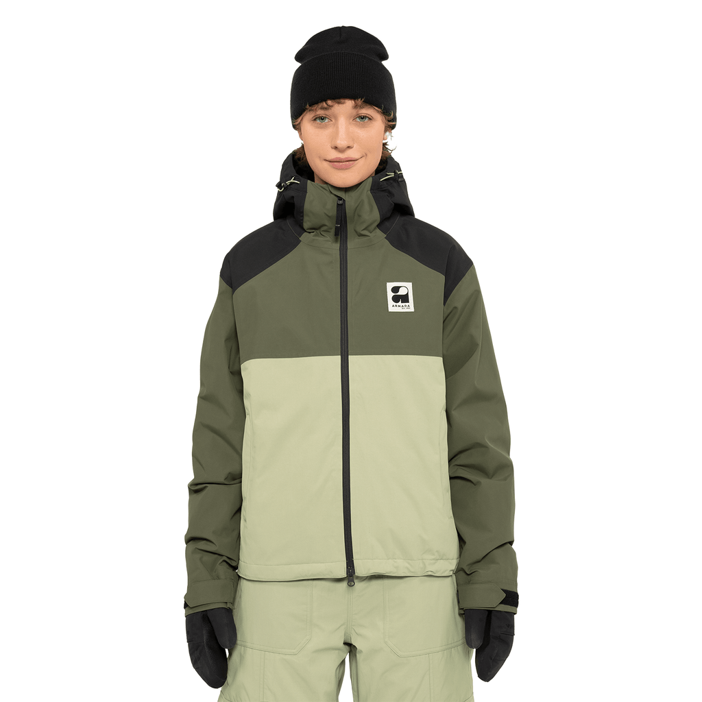 Armada Women's Nylie 2L Insulated Jacket 2026 Olive Macha Black - Comor - Go Play Outside