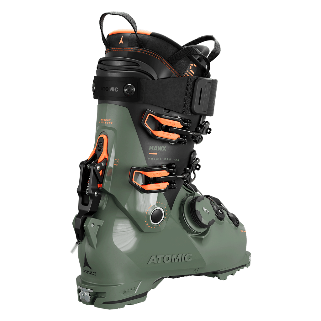 Atomic Hawx Prime XTD 120 BOA GW Ski Boot 2026 Army Green/Orange - Comor - Go Play Outside