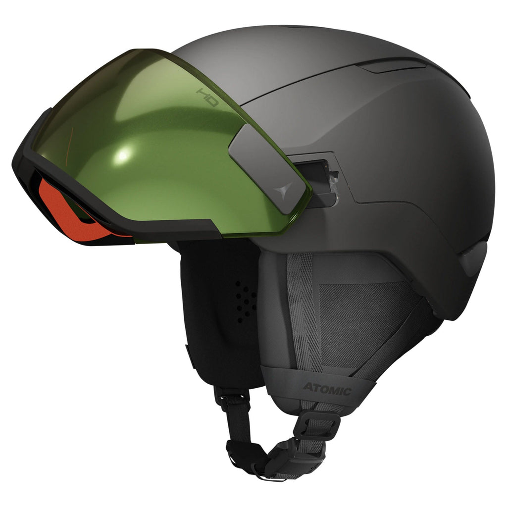 Atomic Revent GT Amid Visor HD Helmet Black - Comor - Go Play Outside