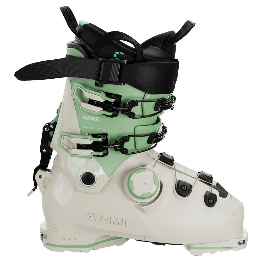 Atomic Women's Hawx Prime XTD 115 BOA Ski Boot 2026 Stone/Pistachio - Comor - Go Play Outside