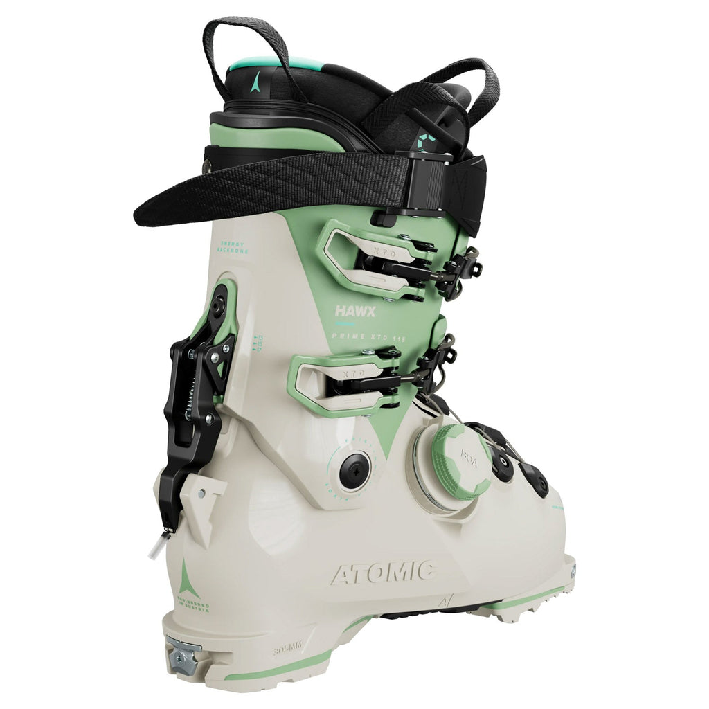 Atomic Women's Hawx Prime XTD 115 BOA Ski Boot 2026 Stone/Pistachio - Comor - Go Play Outside