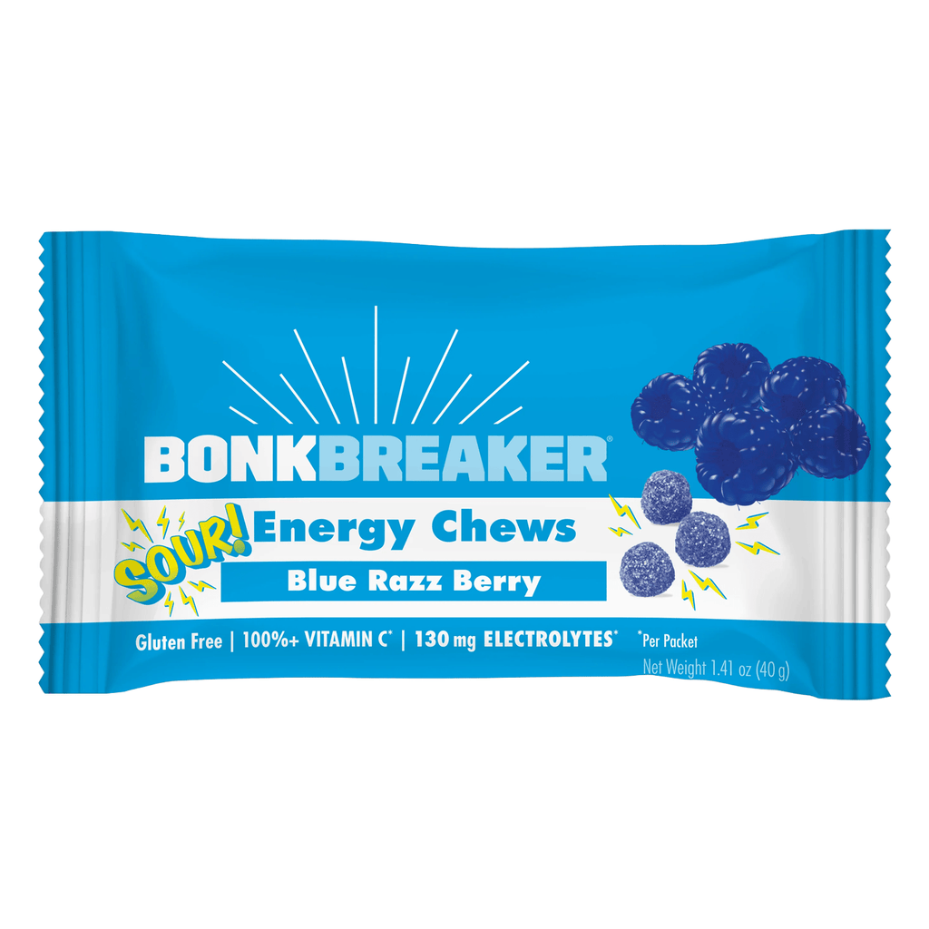 Bonk Breaker Chews SOUR! Blue Razz Berry - Comor - Go Play Outside