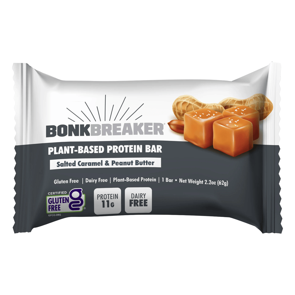 Bonk Breaker Protein Bar Salted Caramel & Peanut Butter - Comor - Go Play Outside