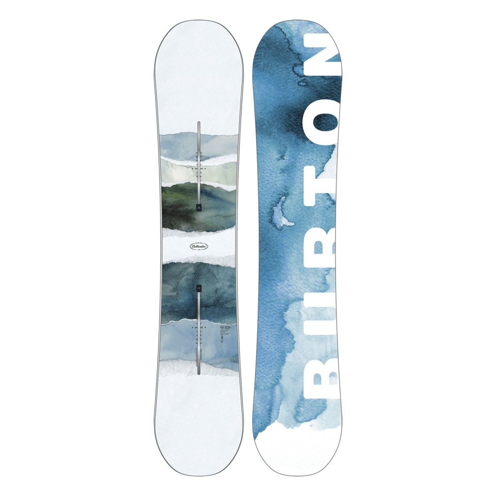 Burton Cultivator Flat Top Snowboard 2026 Watercolor - Comor - Go Play Outside