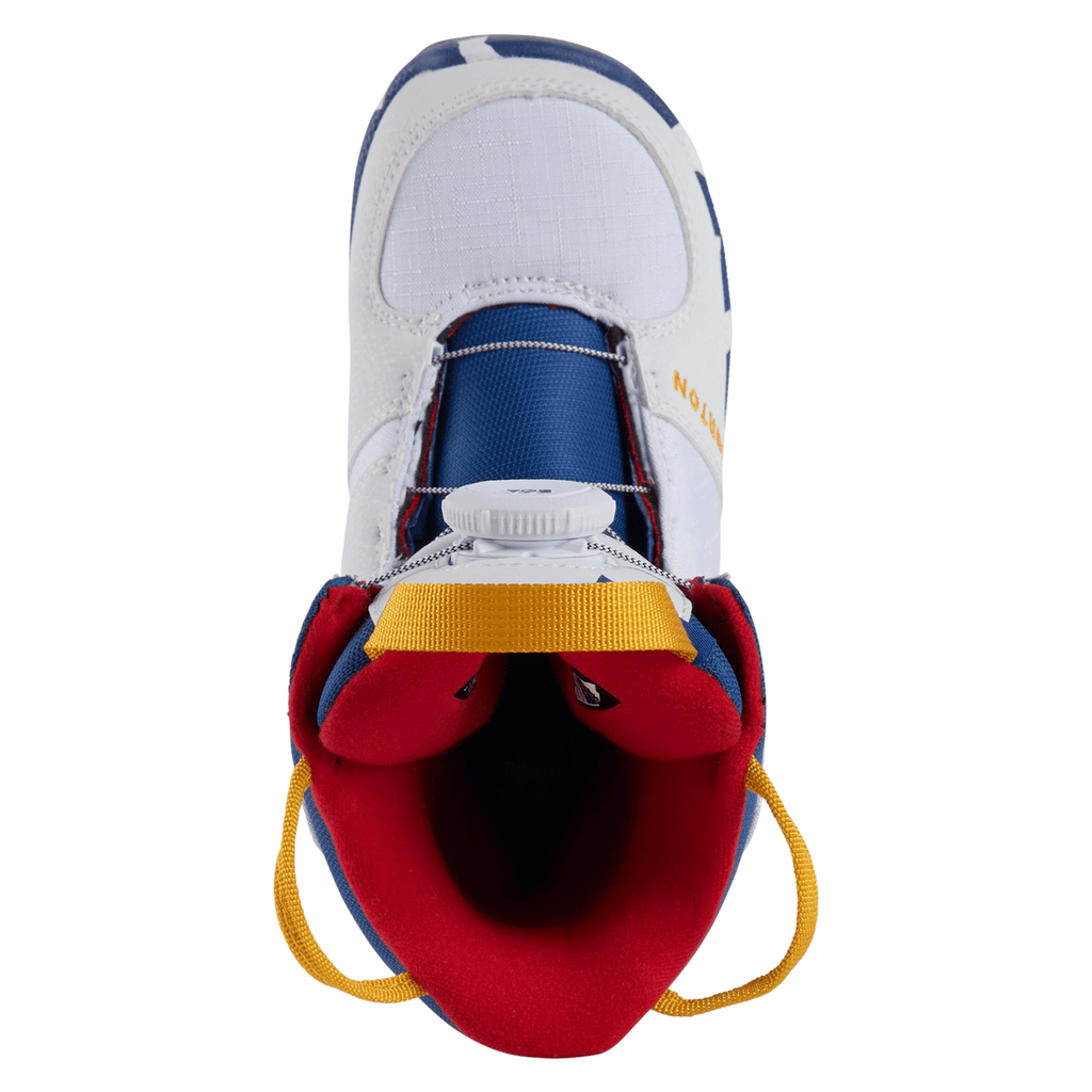 Burton Kids Grom BOA Snowboard Boots 2026 White - Comor - Go Play Outside