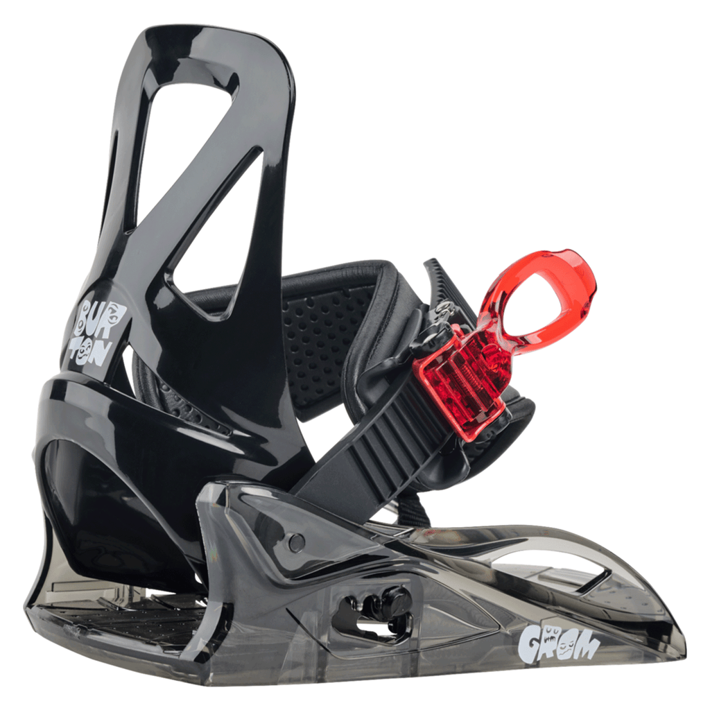 Burton Kids Grom Snowboard Bindings 2026 Black - Comor - Go Play Outside