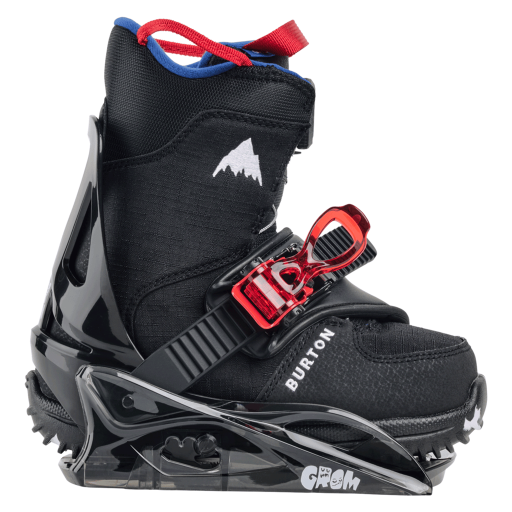 Burton Kids Grom Snowboard Bindings 2026 Black - Comor - Go Play Outside