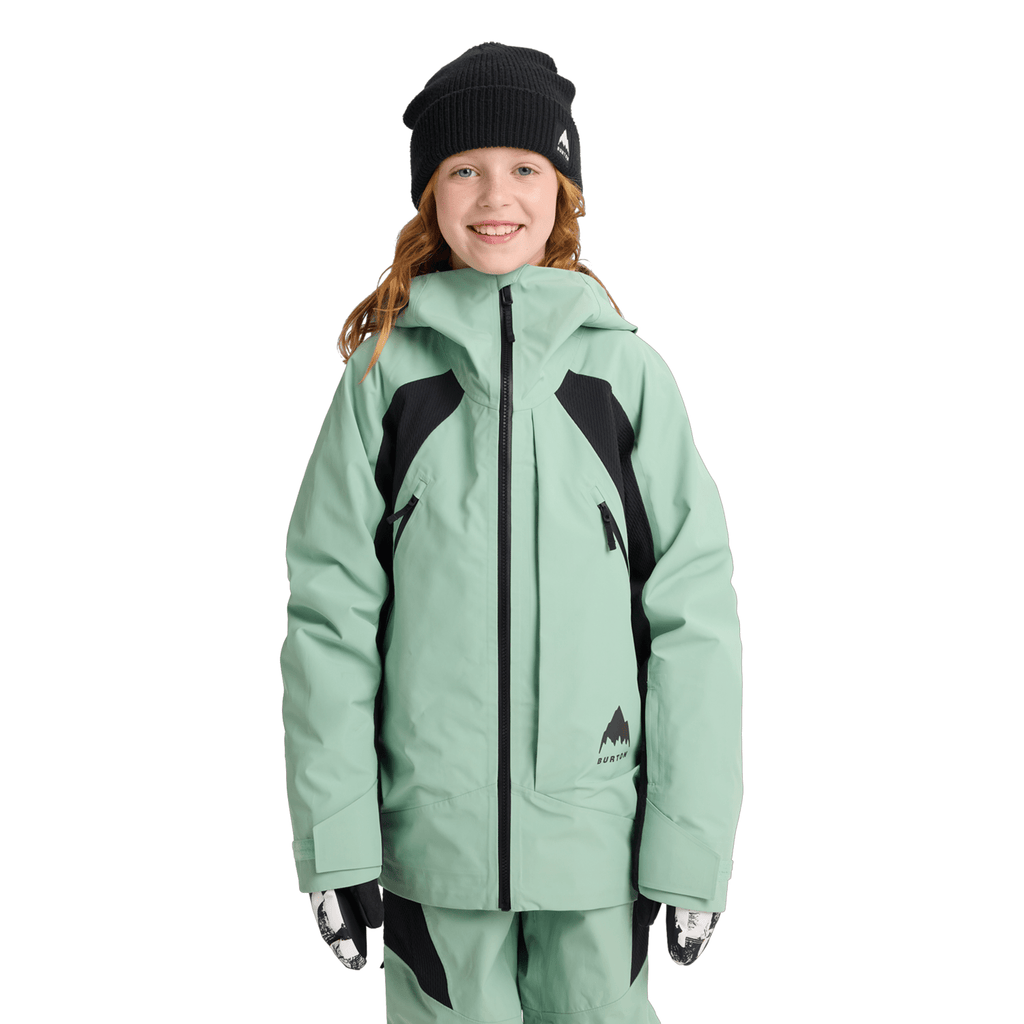 Burton Kids Outbeam 3L Jacket System 2026 Soft Sage/True Black - Comor - Go Play Outside