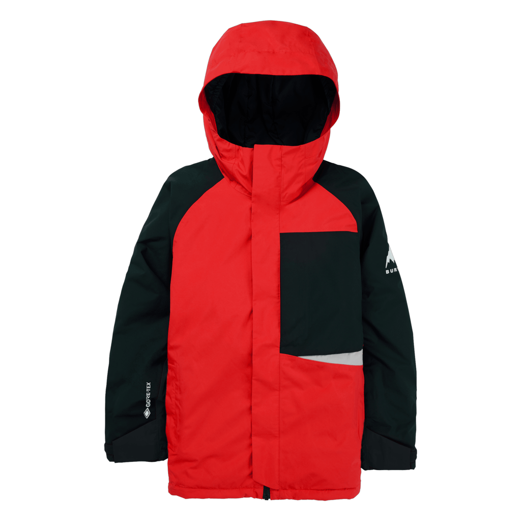 Burton Kids Powline Gore - Tex 2L Jacket 2026 Flame Scarlet/True Black - Comor - Go Play Outside