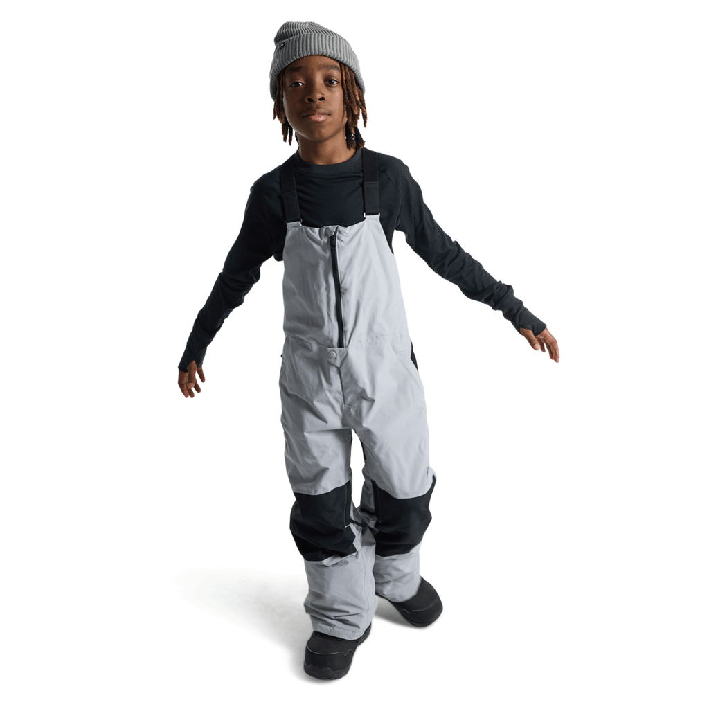 Burton Kids Skylar 2L Bib Pant 2026 Silver Sconce - Comor - Go Play Outside