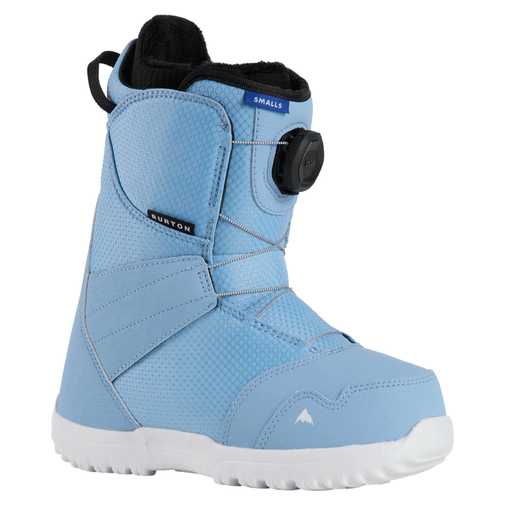Burton Kids Smalls BOA Snowboard Boots 2026 Dusty Blue - Comor - Go Play Outside