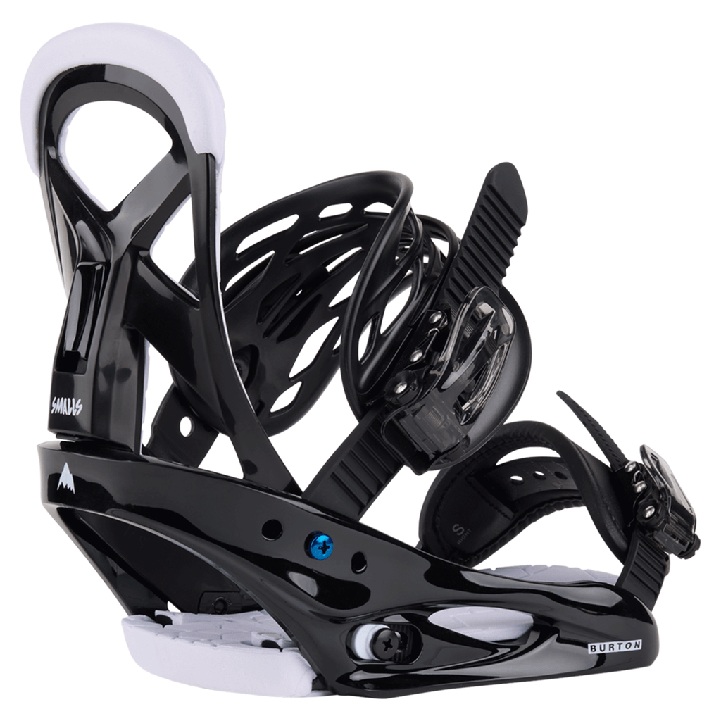 Burton Kids Smalls Snowboard Bindings 2026 Black - Comor - Go Play Outside