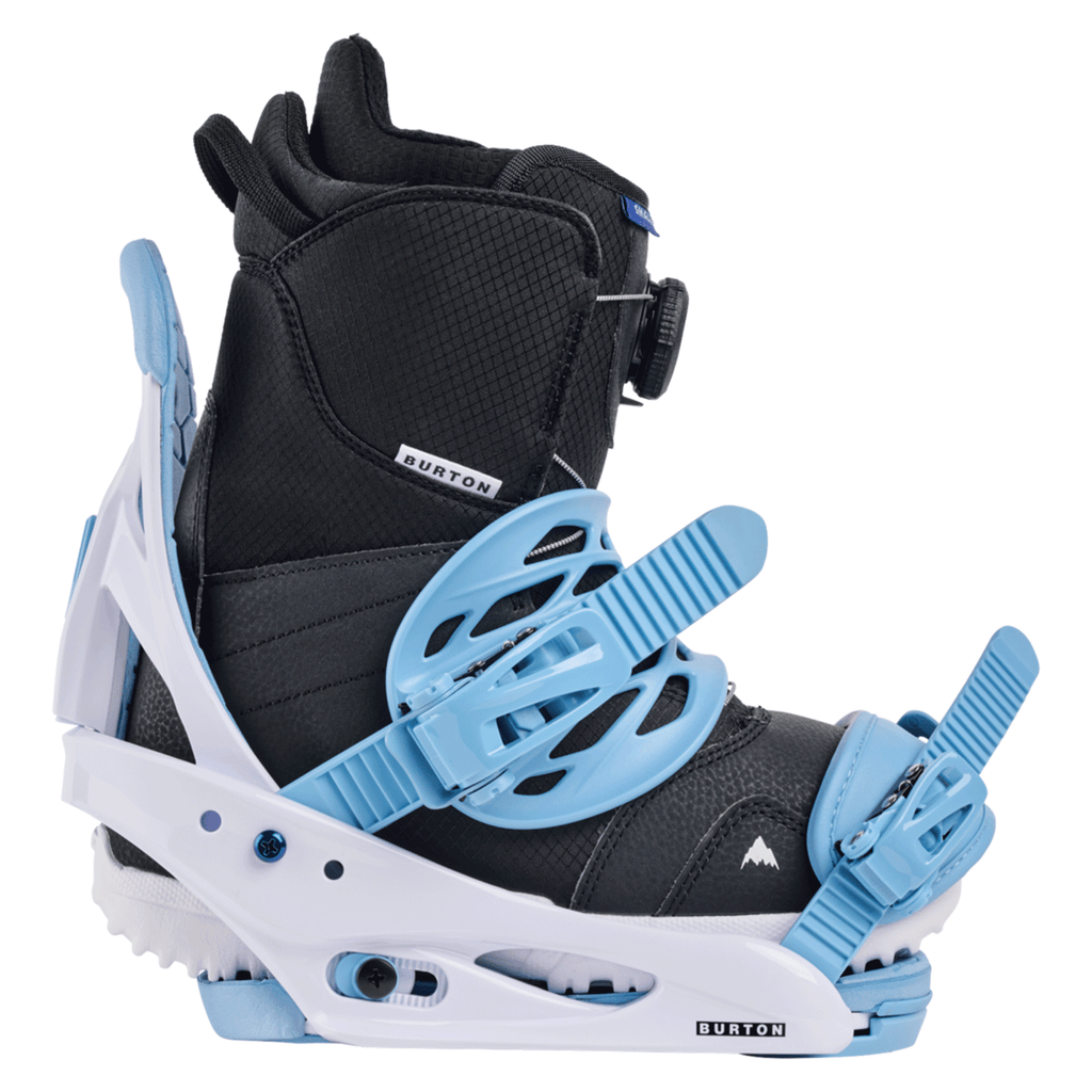 Burton Kids Smalls Snowboard Bindings 2026 Dusty Blue - Comor - Go Play Outside