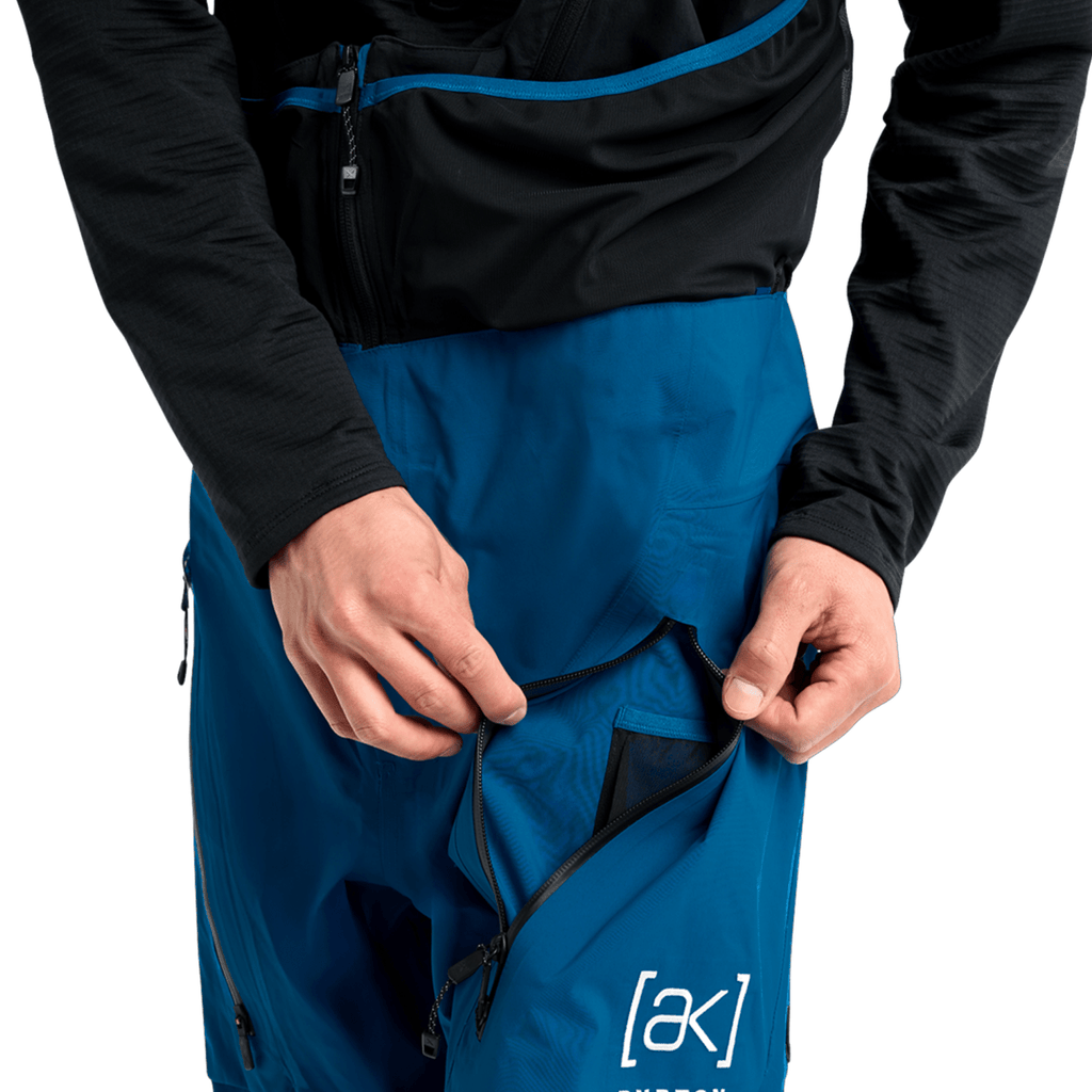 Burton Men's [ak] Acamar Gore - Tex Pro 3L Bib 2026 Blue Teal - Comor - Go Play Outside