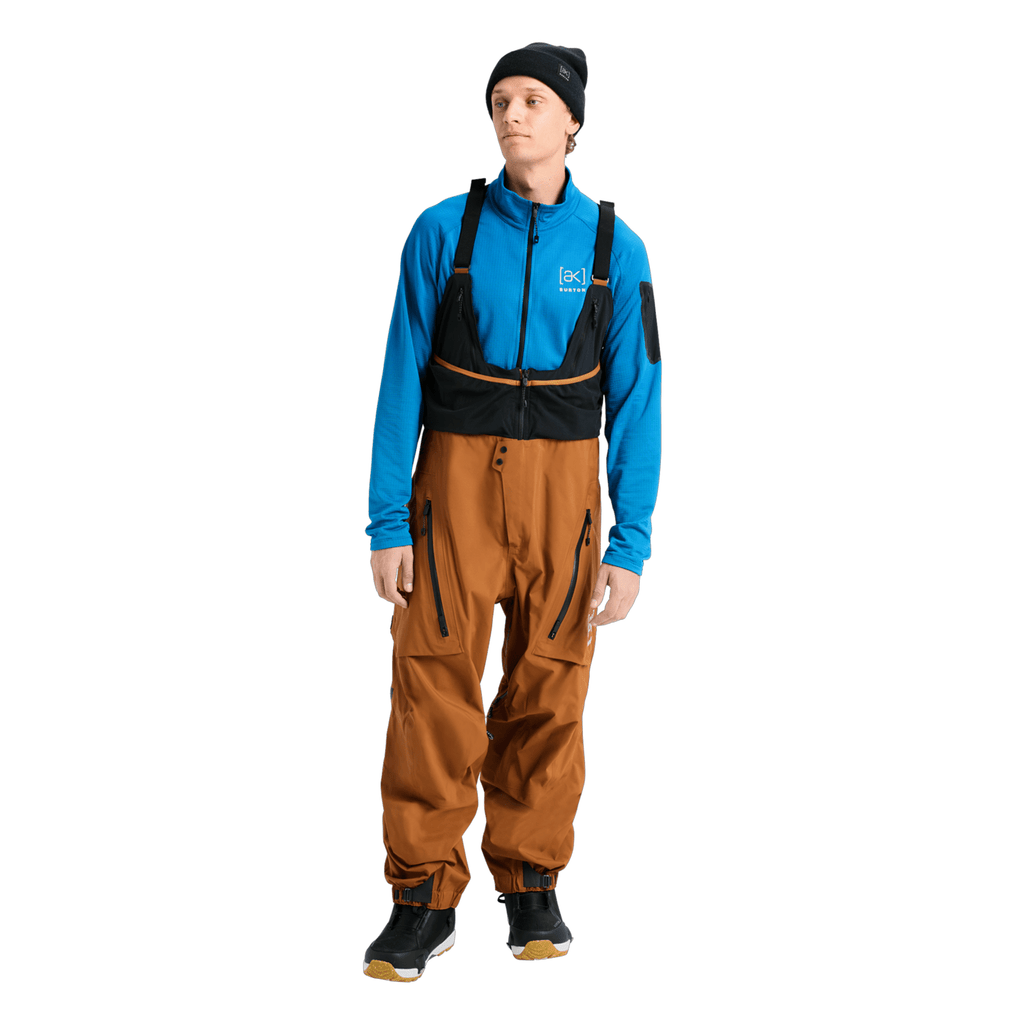 Burton Men's [ak] Acamar Gore - Tex Pro 3L Bib 2026 Chestnut Brown - Comor - Go Play Outside