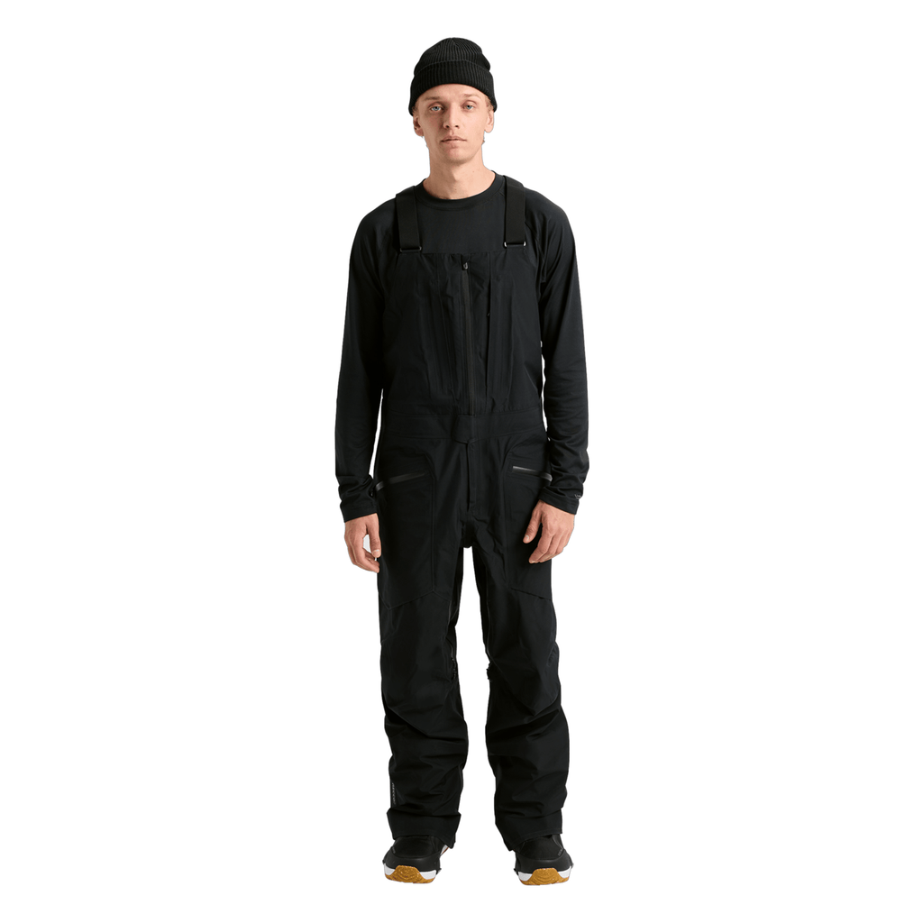 Burton Men's [ak] Freebird Gore - tex 3L Bib Pant 2026 True Black - Comor - Go Play Outside