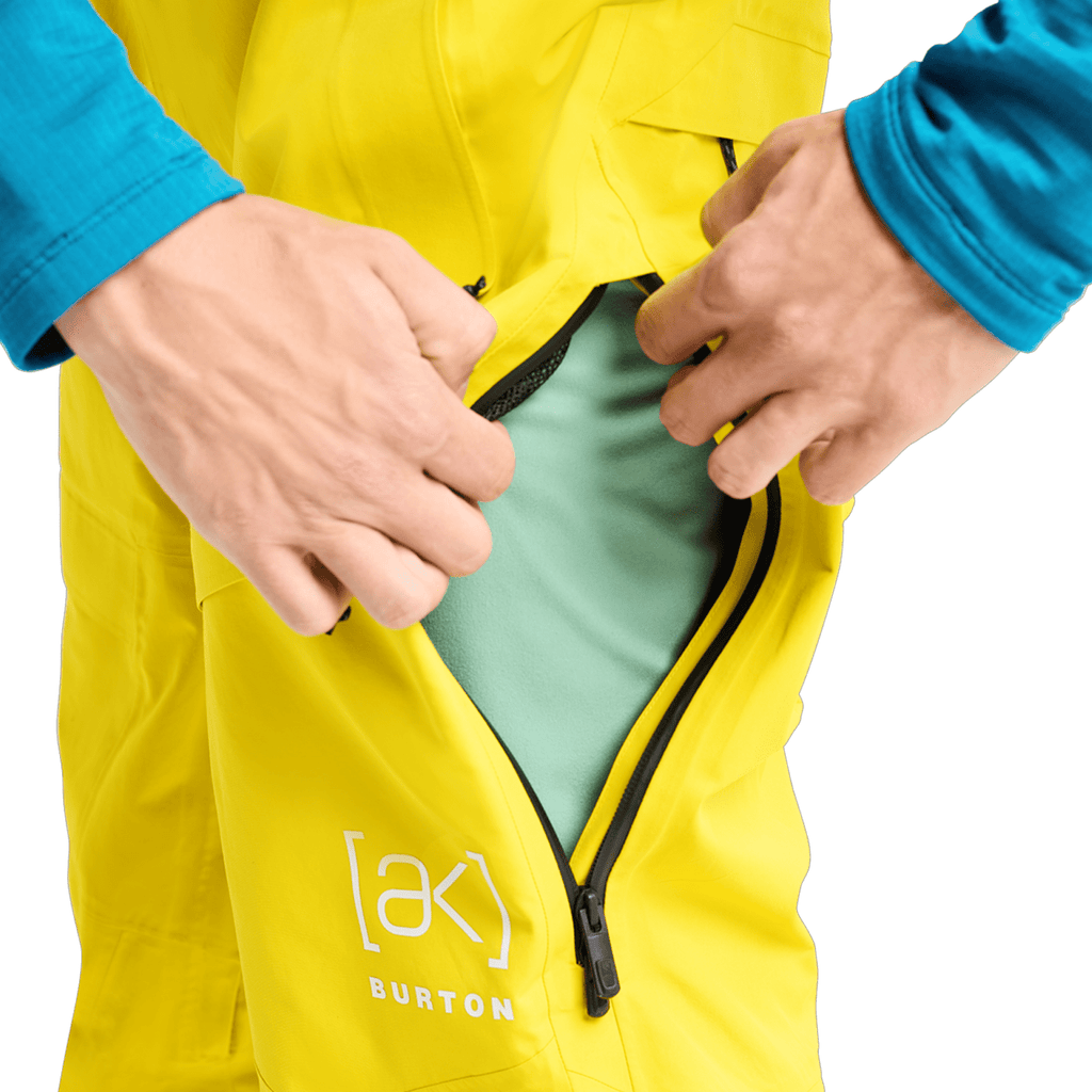 Burton Men's [ak] Swash Gore - Tex 2L Pant 2026 Atomic Yellow - Comor - Go Play Outside