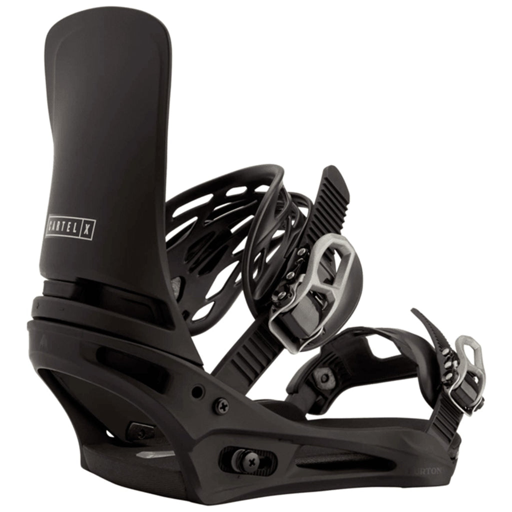 Burton Men's Cartel X Re:Flex Snowboard Bindings 2026 Black - Comor - Go Play Outside