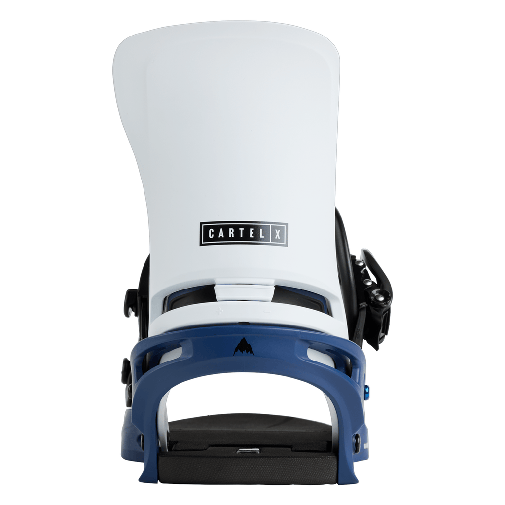 Burton Men's Cartel X Re:Flex Snowboard Bindings 2026 Nightfall/White - Comor - Go Play Outside