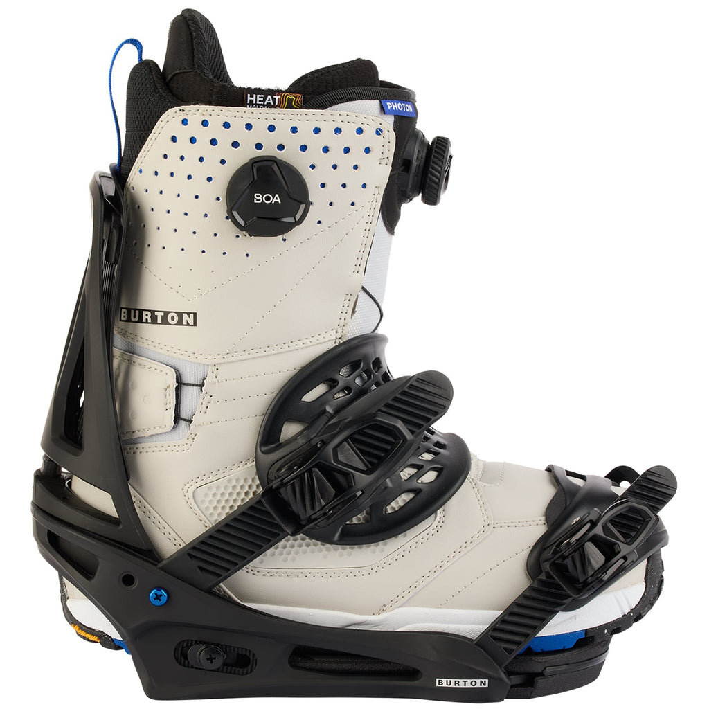 Burton Men's Genesis Re:Flex Snowboard Bindings 2026 Black - Comor - Go Play Outside