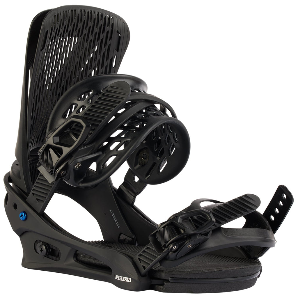 Burton Men's Genesis Re:Flex Snowboard Bindings 2026 Black - Comor - Go Play Outside
