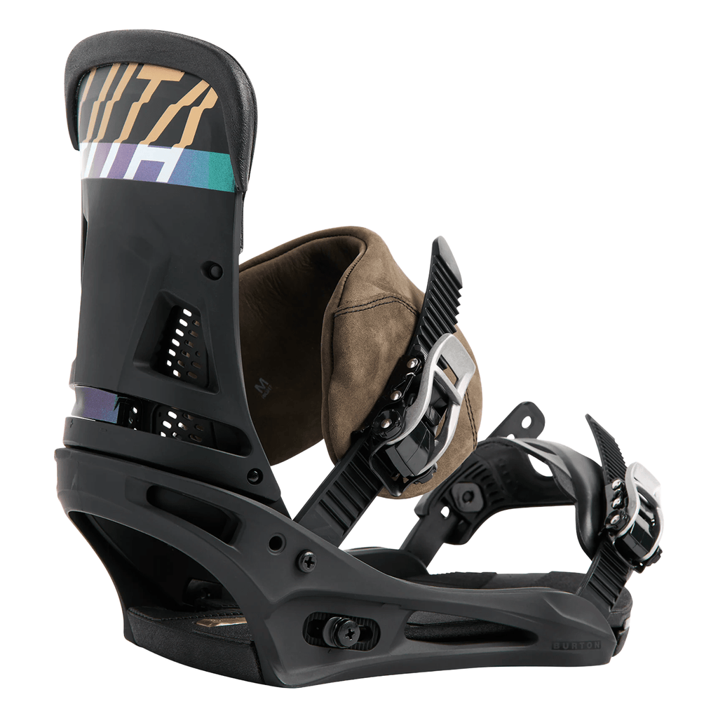 Burton Men's Malavita Snowboard Bindings 2026 Black - Comor - Go Play Outside