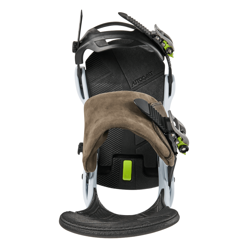 Burton Men's Malavita Snowboard Bindings 2026 Green/White/Black - Comor - Go Play Outside