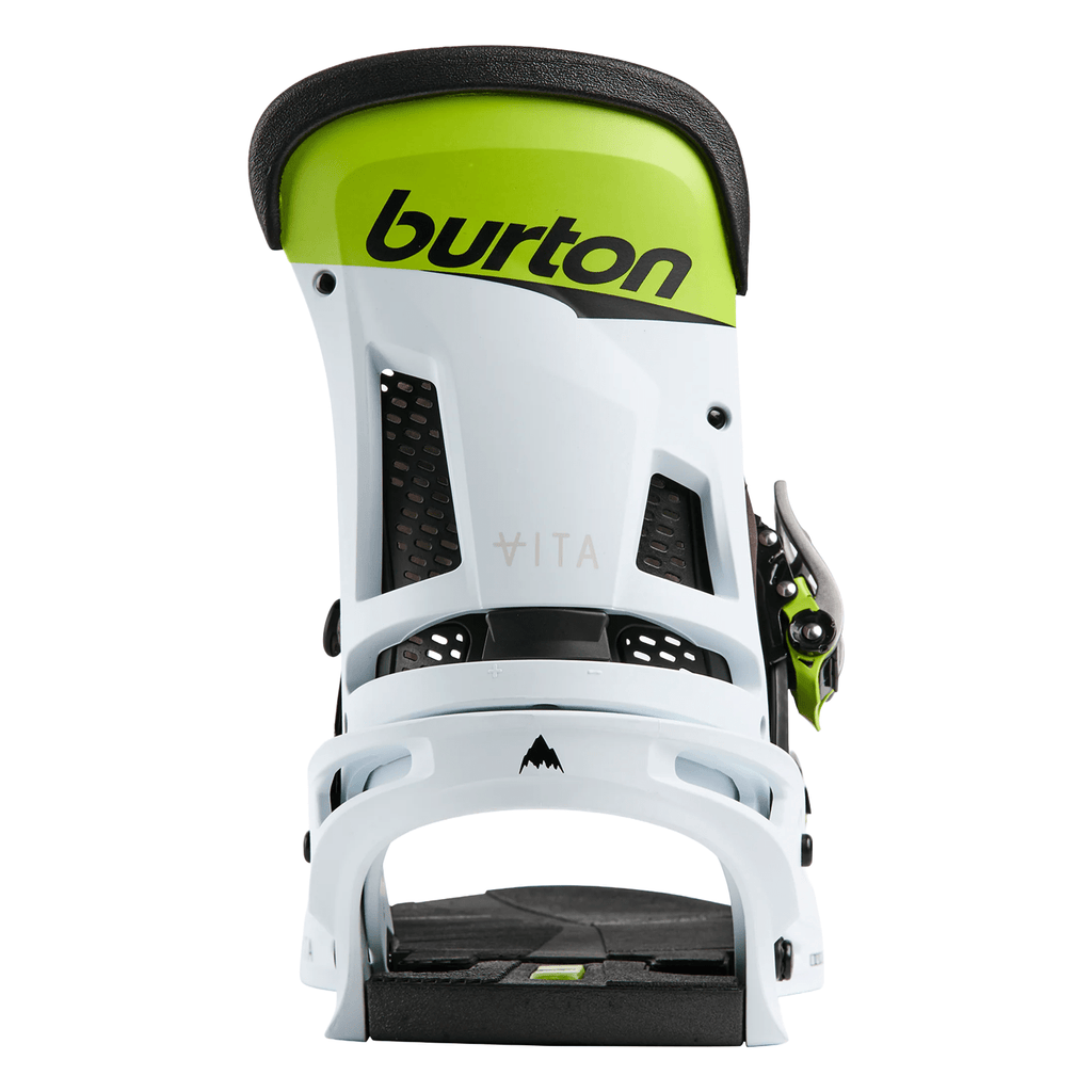 Burton Men's Malavita Snowboard Bindings 2026 Green/White/Black - Comor - Go Play Outside