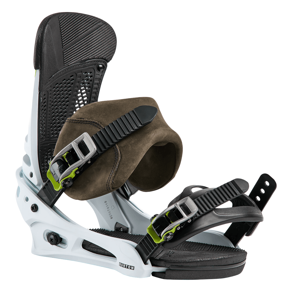 Burton Men's Malavita Snowboard Bindings 2026 Green/White/Black - Comor - Go Play Outside