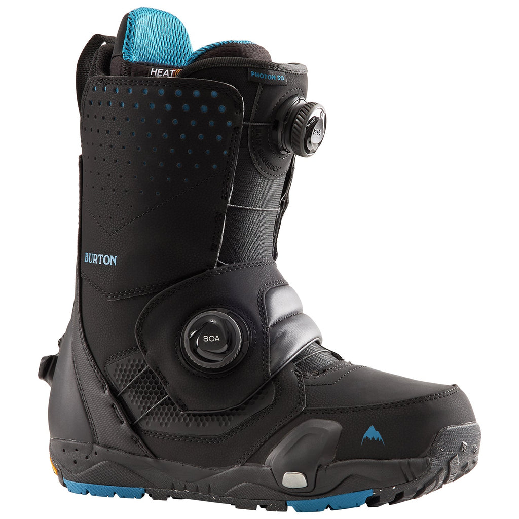 Burton Men's Photon Step On Wide Snowboard Boots 2025 Black - Comor - Go Play Outside