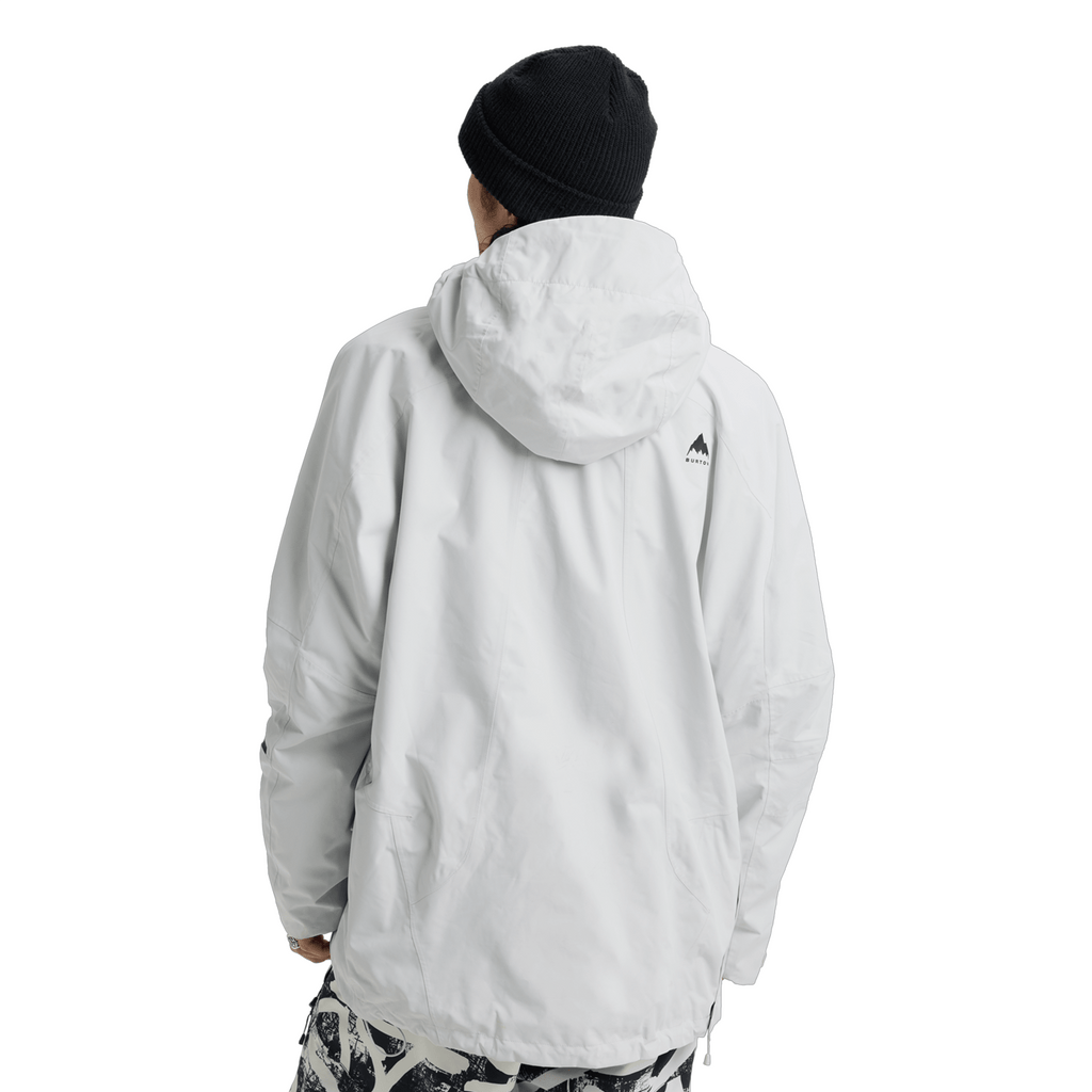 Burton Men's Reserve 2L Relaxed Anorak 2026 Gray Cloud - Comor - Go Play Outside