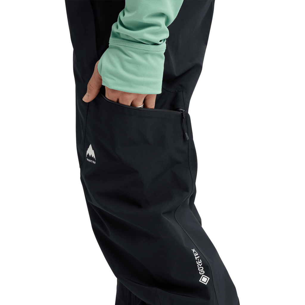 Burton Men's Reserve Gore - Tex 2L Bib Pant 2026 True Black - Comor - Go Play Outside
