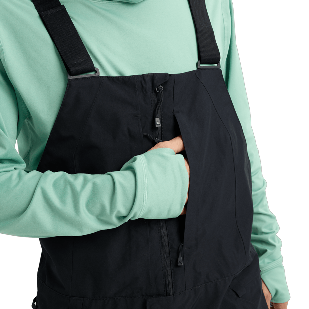 Burton Men's Reserve Gore - Tex 2L Bib Pant 2026 True Black - Comor - Go Play Outside