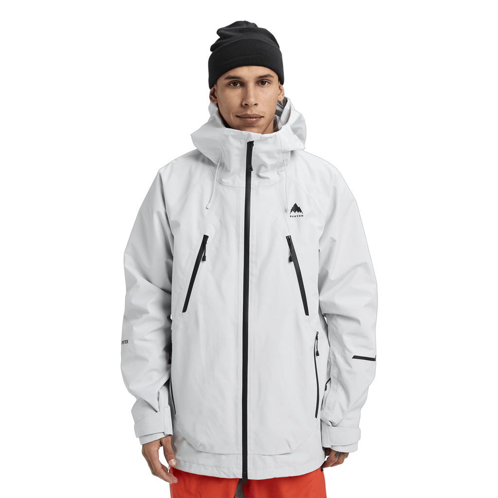 Burton Men's Reserve Gore - Tex 2L Jacket 2026 Gray Cloud - Comor - Go Play Outside