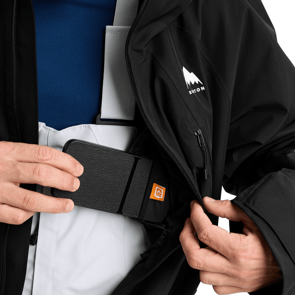 Burton Men's Reserve Gore - Tex 2L Jacket 2026 True Black - Comor - Go Play Outside