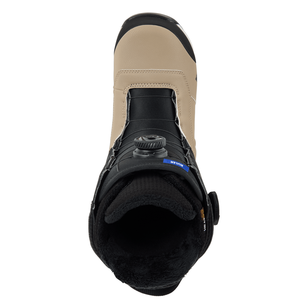 Burton Men's Ruler BOA Snowboard Boots 2026 Black/Summit Taupe - Comor - Go Play Outside